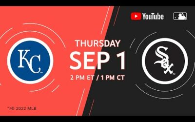 Royals at White Sox | MLB Game of the Week Live on YouTube