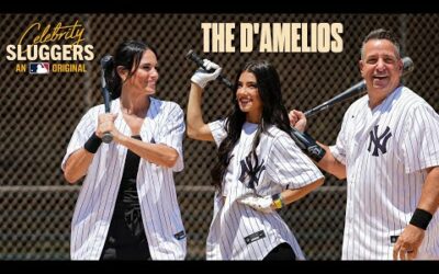 The D’Amelios (Charli D’Amelio & parents) go for the fences on Celebrity Sluggers!