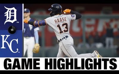 Tigers vs. Royals Game Highlights (9/9/22) | MLB Highlights