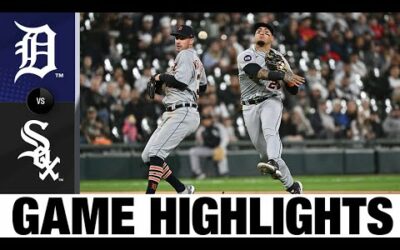 Tigers vs. White Sox Game Highlights (9/23/22) | MLB Highlights