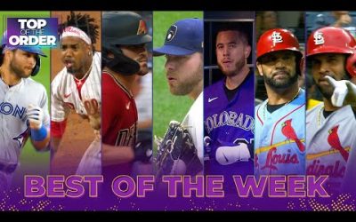 Top of the Order: Best of September 5th – September 11th