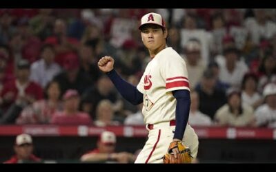 What a Sho! Shohei Ohtani flirts with no-hitter, strikes out 10 over 8 shutout innings!