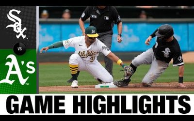 White Sox vs. A’s Game Highlights (9/10/22) | MLB Highlights