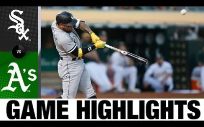 White Sox vs. A’s Game Highlights (9/8/22) | MLB Highlights