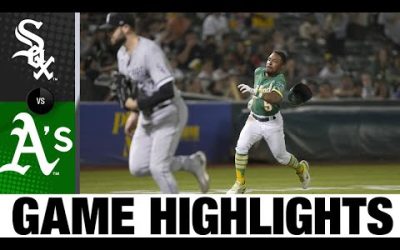 White Sox vs. A’s Game Highlights (9/9/22) | MLB Highlights