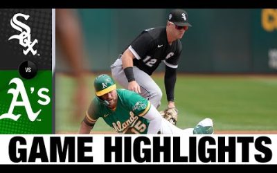 White Sox vs. Athletics Game Highlights (9/11/22) | MLB Highlights