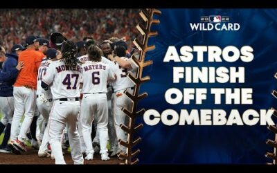 Comeback complete! After trailing 7-3 in the 8th, the Astros stun the Mariners with two late homers!