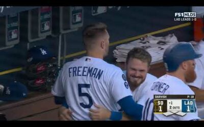 Freddie Freeman ties up NLDS Game 2 with a homer!