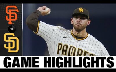 Giants vs. Padres Game Highlights (10/3/22) | MLB Highlights