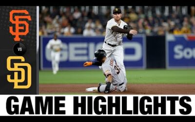 Giants vs. Padres Game Highlights (10/4/22) | MLB Highlights