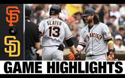 Giants vs. Padres Game Highlights (10/5/22) | MLB Highlights