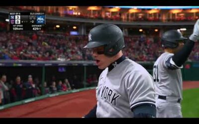 Harrison Bader goes deep AGAIN! His THIRD homer of the postseason gives Yankees early lead in Game 4