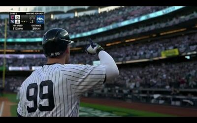 Judge pours it on!!! Aaron Judge puts Yankees up 4-0 with a solo homer in ALDS Game 5