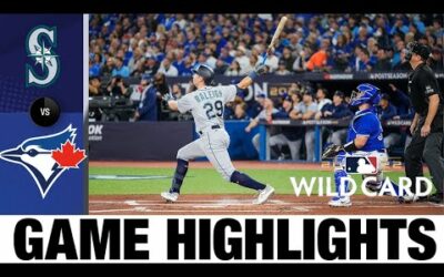 Mariners vs. Blue Jays Wild Card Game 1 Highlights (10/7/22) | MLB Postseason Highlights