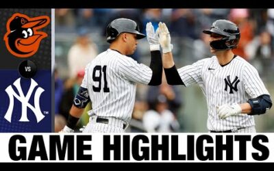 Orioles vs. Yankees Game Highlights (10/1/22) | MLB Highlights