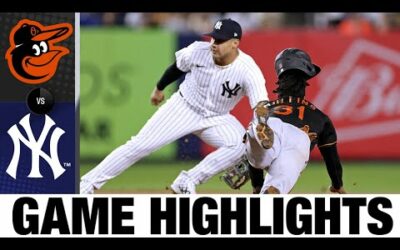 Orioles vs. Yankees Game Highlights (9/30/22) | MLB Highlights