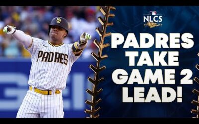 Padres come storming back with SEVEN unanswered runs to take Game 2 lead!