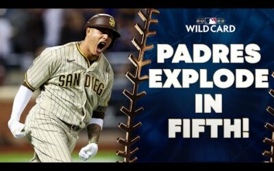 Padres hit two more homers, score FOUR runs in HUGE 5th inning! (Profar and Machado go deep!)