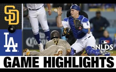 Padres vs. Dodgers NLDS Game 1 Highlights (10/11/22)| MLB Highlights