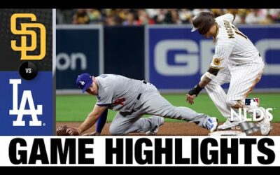 Padres vs. Dodgers NLDS Game 3 Highlights (10/14/22)| MLB Highlights