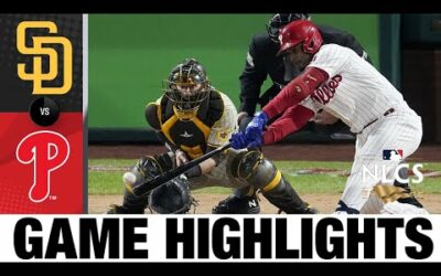 Padres vs. Phillies NLCS Game 3 Highlights (10/21/22) | MLB Highlights