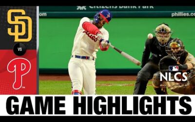 Padres vs. Phillies NLCS Game 5 Highlights (10/23/22) | MLB Highlights