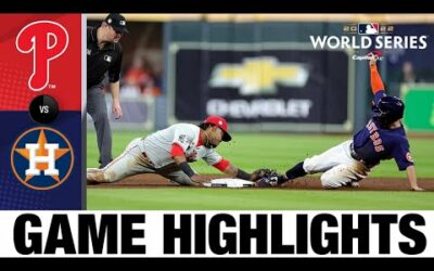 Phillies vs. Astros World Series Game 2 Highlights (10/29/22) | MLB Highlights