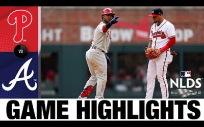 Phillies vs. Braves NLDS Game 1 Highlights (10/11/22) | MLB Highlights