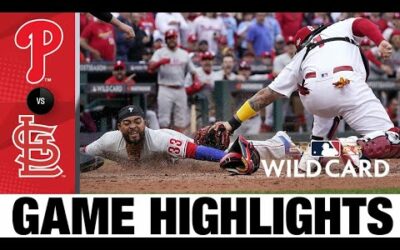 Phillies vs. Cardinals Wild Card Game 1 Highlights (10/7/22) | MLB Postseason Highlights