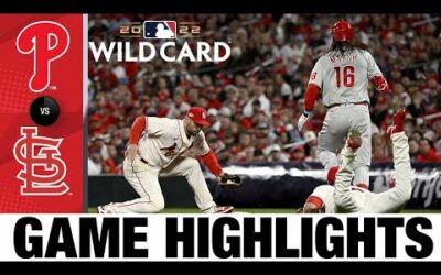 Phillies vs. Cardinals Wild Card Game 2 Highlights (10/8/22) | MLB Postseason Highlights