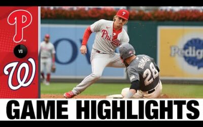 Phillies vs. Nationals Game Highlights (9/30/22) | MLB Highlights