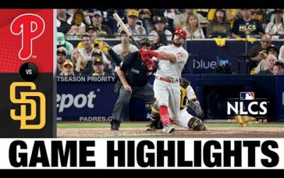 Phillies vs. Padres NLCS Game 1 Highlights (10/18/22) | MLB Highlights