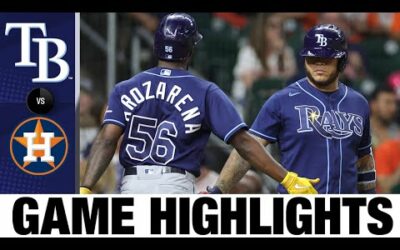 Rays vs. Astros Game Highlights (9/30/22) | MLB Highlights