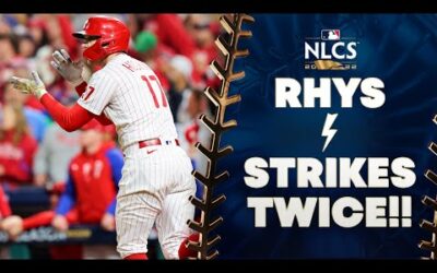 Rhys Hoskins’ 2 HR ELECTRIFY the Philly faithful ⚡️⚡️