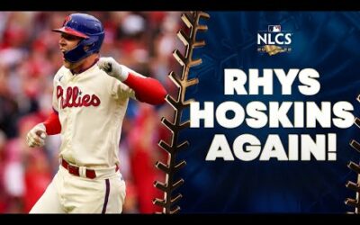 RHYS HOSKINS HAS DONE IT AGAIN!!! He LAUNCHES a 2-run home run to give Phillies early lead!