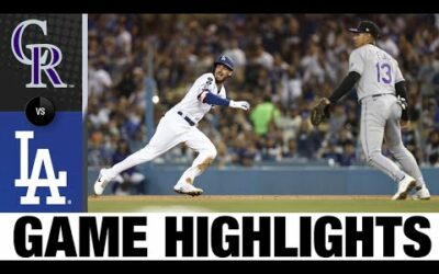 Rockies vs. Dodgers Game Highlights (10/1/22) | MLB Highlights