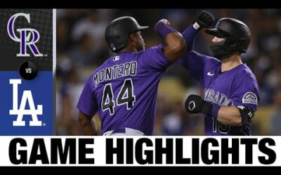 Rockies vs. Dodgers Game Highlights (10/4/22) | MLB Highlights