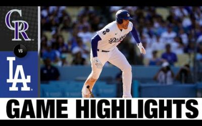 Rockies vs. Dodgers Game Highlights (10/5/22) | MLB Highlights