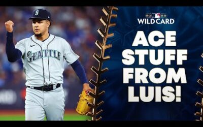 STELLAR PERFORMANCE! Luis Castillo throws absolute gem as Mariners take Game 1 of AL Wild Card!