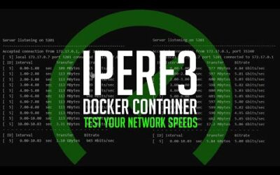 Test Your Networking Gear with an iPerf Server in Docker