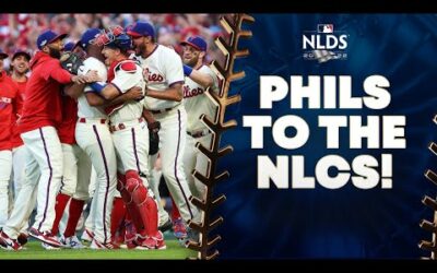 The Phillies are heading to the NLCS!! (First time playing for the pennant since 2010!)