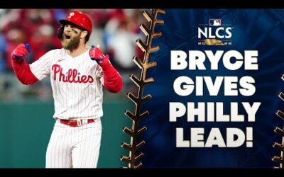 THIS GAME IS CRAZY! Bryce sends Philly into a complete frenzy 😱