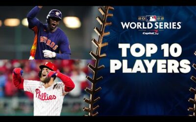 Top 10 Players in the 2022 World Series!! (Bryce Harper, Yordan Alvarez among those to watch!)