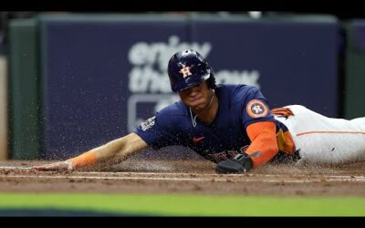 What a start! The Astros rally for 3 runs in the first inning of World Series Game 2!