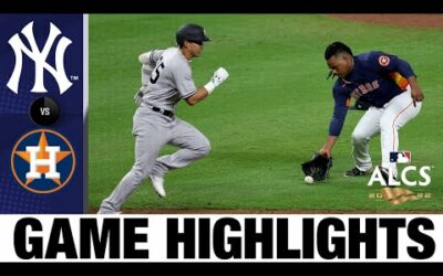 Yankees vs. Astros ALCS Game 2 Highlights (10/20/22) | MLB Highlights