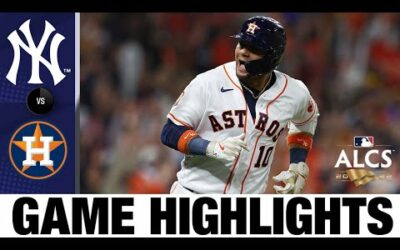 Yankees vs. Astros Game 1 Highlights (10/19/22) | MLB Highlights