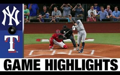 Yankees vs. Rangers Game 2 Highlights (10/4/22) | MLB Highlights (Aaron Judge 62nd HR game!)