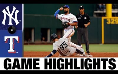 Yankees vs. Rangers Game Highlights (10/5/22) | MLB Highlights