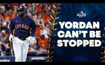 YORDAN AGAIN!!!! Yordan Alvarez with another homer, puts Astros up in ALDS Game 2