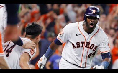 Yordan Alvarez’s 2 CLUTCH homers in the ALDS to put Astros ahead after trailing!!